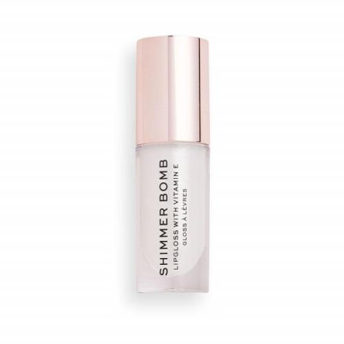 Makeup Revolution Shimmer Bomb Lip Gloss (Various Shades) - Light Beam