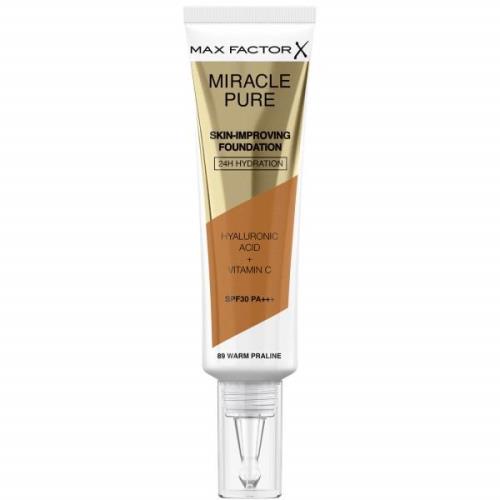 Max Factor Miracle Pure Skin Improving Foundation 30ml (Various Shades...