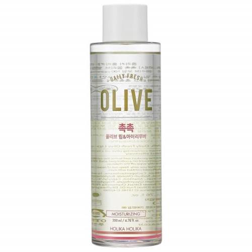 Limpiador de ojos y labios Daily Fresh Olive de Holika Holika 200 ml