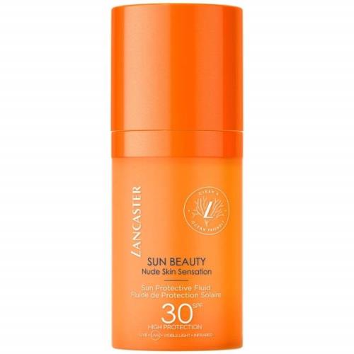 Fluido facial invisible Sun Beauty con FPS 30 de Lancaster, 30 ml