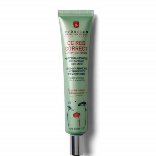 Erborian CC Red Correct - Colour Correcting Anti-Redness Cream With So...