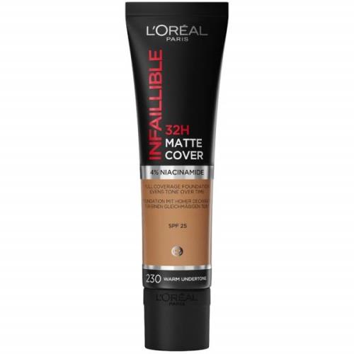 L'Oréal Paris Infallible 32hr Matte Cover Foundation 35ml (Various Sha...