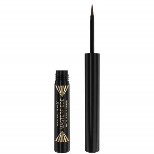 Max Factor Masterpiece Waterproof Matte Liquid Eyeliner 1.7ml - Espres...