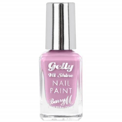 Barry M Cosmetics Gelly Hi Shine Nail Paint 10ml (Various Shades) - Pe...