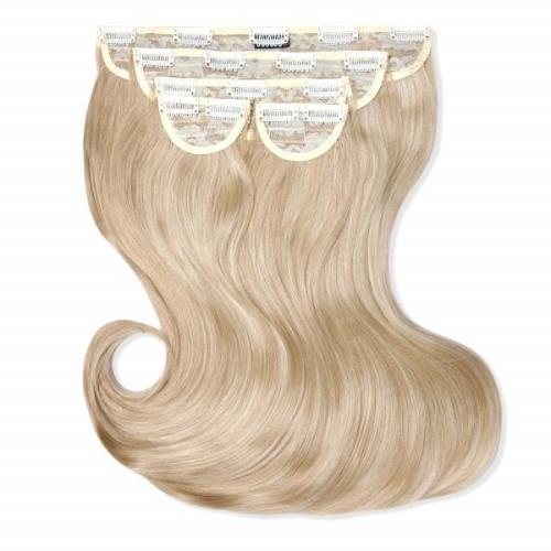 LullaBellz Super Thick 16  5 Piece Blow Dry Wavy Clip In Extensions (V...