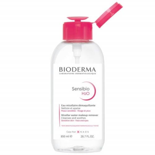 Agua micelar Sensibio H2O para pieles sensibles de Bioderma (850 ml)