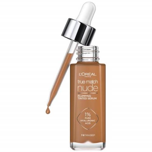 L'Oréal Paris True Match Nude Plumping Tinted Serum (Various Shades) -...