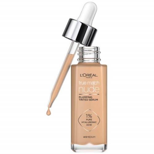 L'Oréal Paris True Match Nude Plumping Tinted Serum (Various Shades) -...