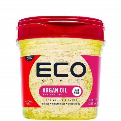 Gel de peinado con aceite de argán marroquí de EcoStyle, 236 ml