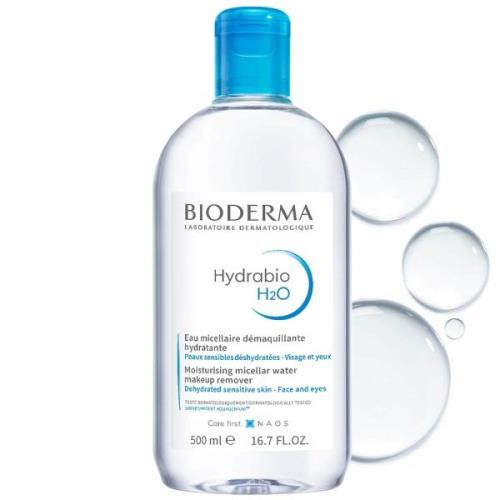 Bioderma Hydrabio H2O Agua micelar hidratante desmaquillante Piel sens...