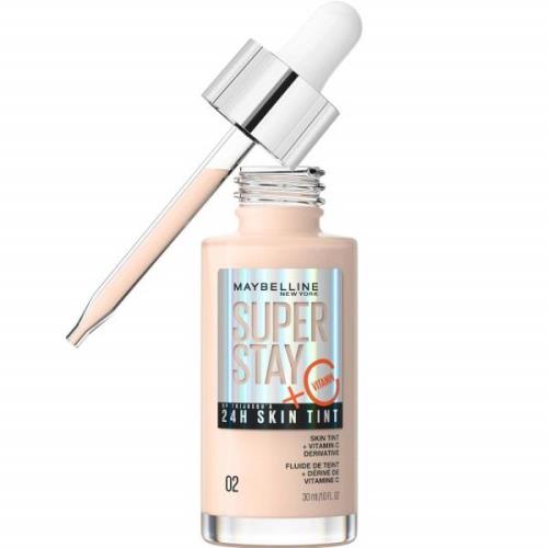 Maybelline Super Stay up to 24H Skin Tint Foundation + Vitamin C 30ml ...