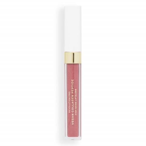 Revolution Pro Vegan Collagen Peptide High Shine Lip Gloss 4ml (Variou...