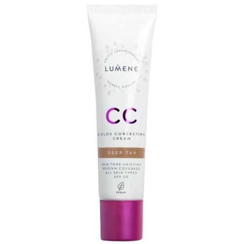 Lumene CC Colour Correcting Cream SPF20 30ml (Various Shades) - Deep T...