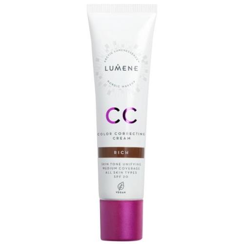 Lumene CC Colour Correcting Cream SPF20 30ml (Various Shades) - Rich