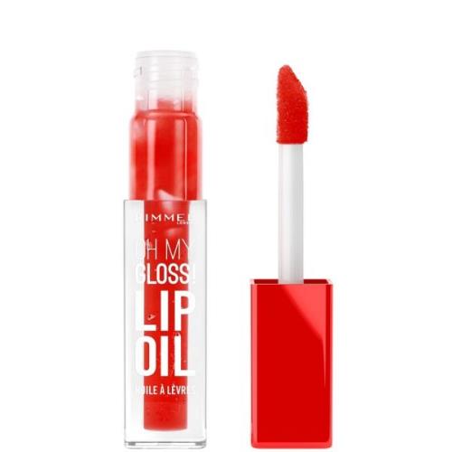 Rimmel Oh My Gloss! Lip Oil 6ml (Various Shades) - Vivid Red