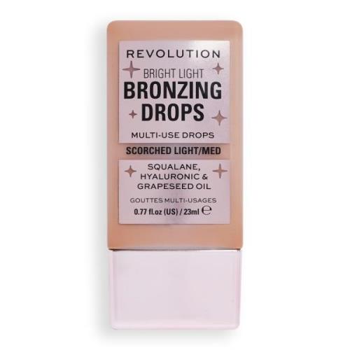 Makeup Revolution Bright Light Bronzing Drops Bronze (Various Shades) ...