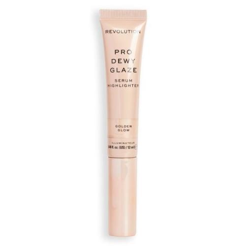 Revolution Pro Dewy Glaze Serum Highlighter 12ml (Various Shades) - Go...