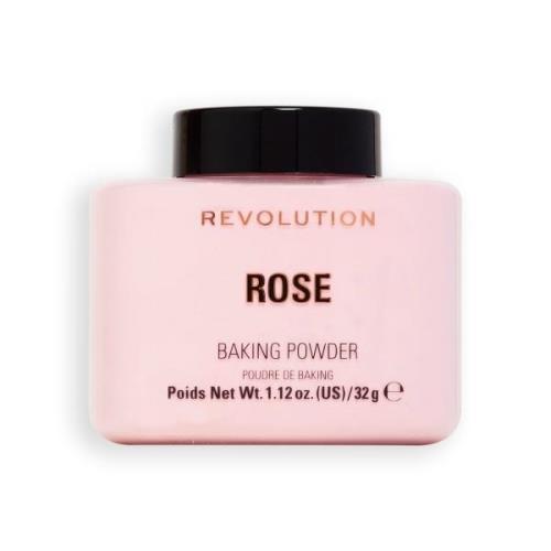 Makeup Revolution Loose Baking Powder (Various Shades) - Rose