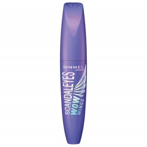 Máscara de pestañas Scandaleyes Wow Wings de Rimmel 12 ml - Black