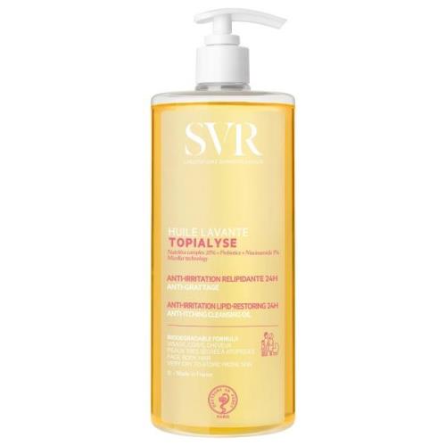 SVR Topialyse Face and Body Emulsifying Micellar Oil Wash 1000ml