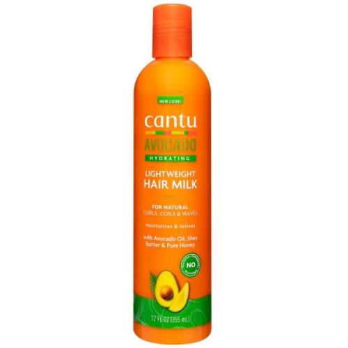 Leche capilar hidratante Avocado de Cantu, 355 ml