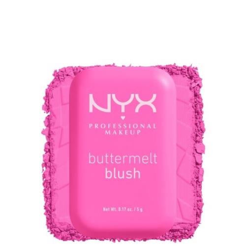 NYX Professional Makeup Buttermelt Powder Blush up to 12H Wear, Fade a...