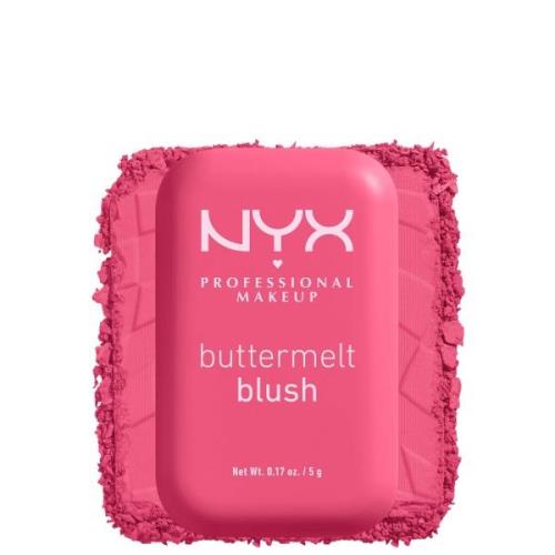 NYX Professional Makeup Buttermelt Powder Blush up to 12H Wear, Fade a...