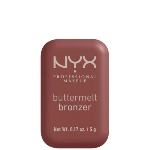 NYX Professional Makeup Buttermelt Powder Bronzer 12H Wear Fade & Tran...