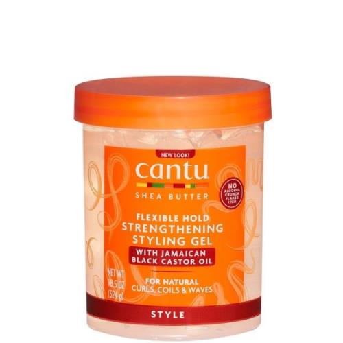 Cantu Shea Butter Flexible Hold Strengthening Styling Gel with Jamaica...