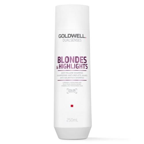 Champú Blonde and Highlights Anti-Yellow de Goldwell Dualsenses 250 ml