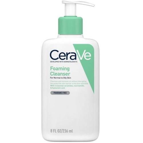 Limpiador facial en espuma de CeraVe 236 ml