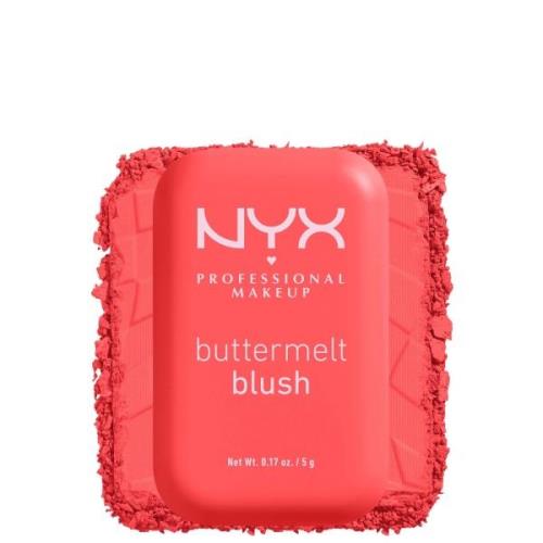 NYX Professional Makeup Buttermelt Powder Blush up to 12H Wear, Fade a...