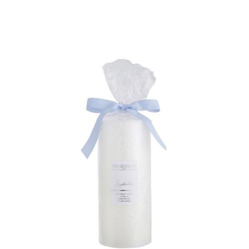 The White Company Seychelles Medium Pillar Candle 573g