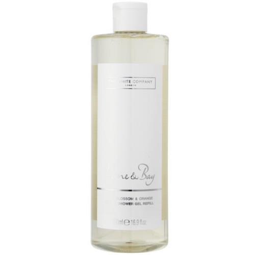 The White Company Lime & Bay Bath & Shower Gel Refill 500ml