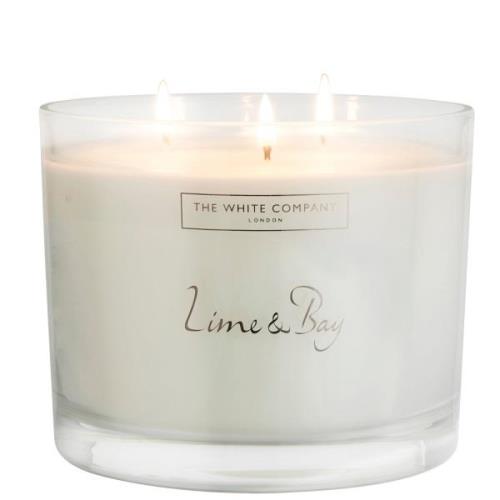 The White Company Lime & Bay Large Candle 770g