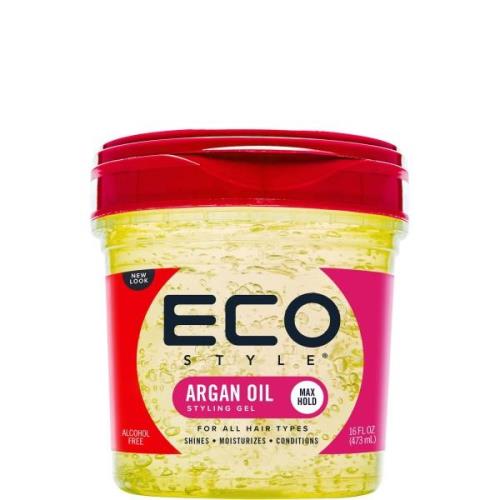 Gel de peinado con aceite de argán marroquí de EcoStyle (473 ml)