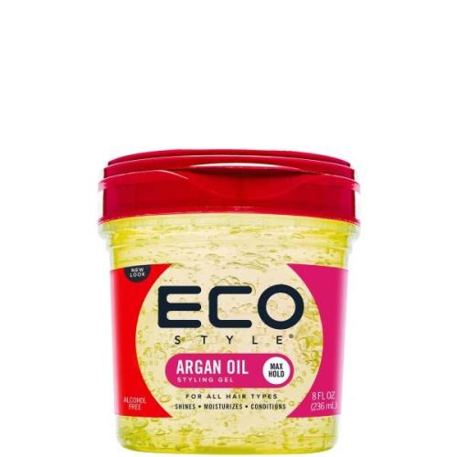 Gel de peinado con aceite de argán marroquí de EcoStyle, 236 ml