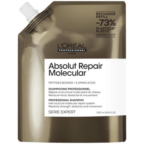 L'Oréal Professionnel Absolut Repair Molecular Shampoo Refill Pack 500...