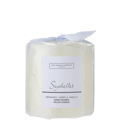 The White Company Seychelles Mini Pillar Candle 245g