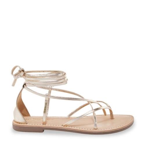 Sandalias de piel multibrida Djoya