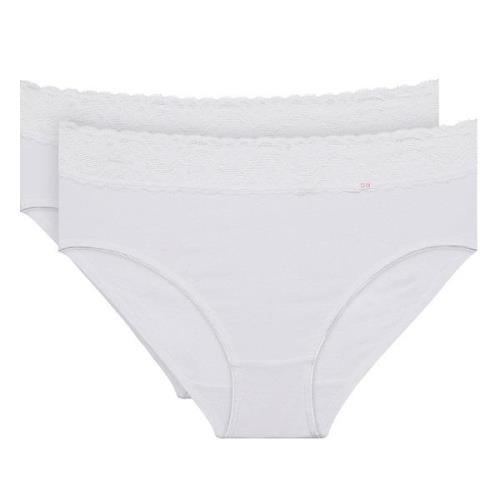 Lote de 2 braguitas Coton Stretch Féminine