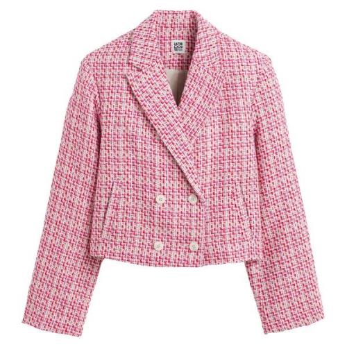 Chaqueta corta de tweed