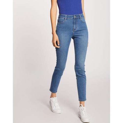 Vaquero skinny, talle alto