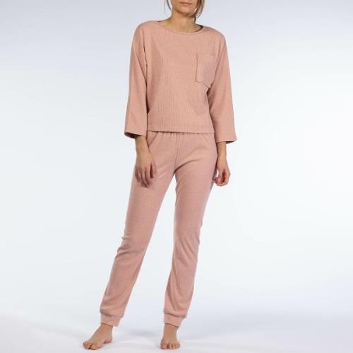 Pijama homewear canalé Snug