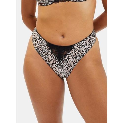 Tanga de microfibra estampada Salma