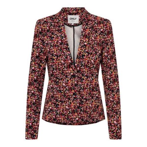 Blazer entallada de flores