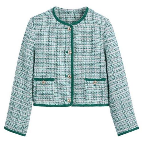 Chaqueta corta de tweed