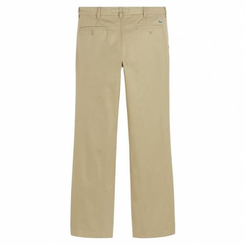 Pantalón chino straight fit en twill de algodón