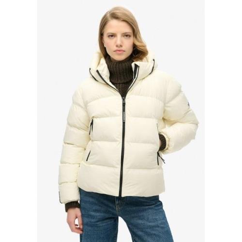 Chaqueta acolchada con capcha Sports Puffer Jacket